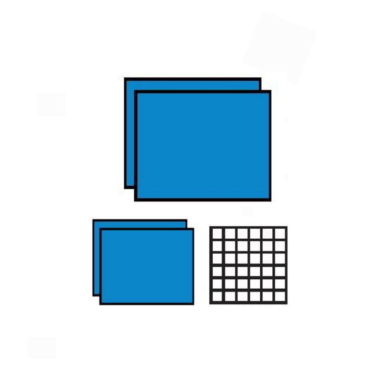 Комплект покриттів акушерський, стерильний, одноразового використання,ТМ «АХІЛЛ»